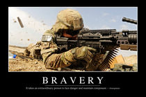 Bravery Motivational Poster von Stocktrek Images