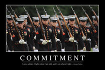 Commitment Motivational Poster von Stocktrek Images