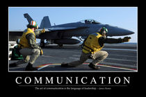 Communication Motivational Poster von Stocktrek Images