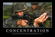 Concentration Motivational Poster by Stocktrek Images