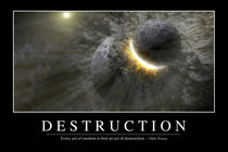 Destruction Motivational Poster by Stocktrek Images