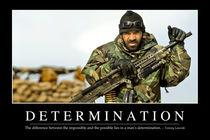 Determination Motivational Poster by Stocktrek Images