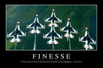 Finesse Motivational Poster by Stocktrek Images