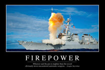 Firepower Motivational Poster von Stocktrek Images