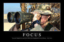Focus Motivational Poster von Stocktrek Images