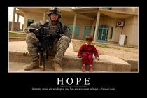 Hope Motivational Poster von Stocktrek Images