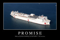 Promise Motivational Poster by Stocktrek Images