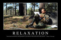 Relaxation Motivational Poster von Stocktrek Images