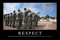 Respect Motivational Poster by Stocktrek Images
