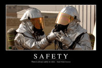 Safety Motivational Poster von Stocktrek Images