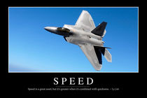 Speed Motivational Poster von Stocktrek Images