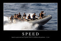 Speed Motivational Poster von Stocktrek Images
