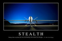 Stealth Motivational Poster von Stocktrek Images