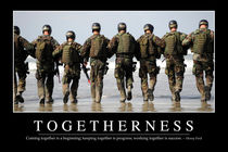 Togetherness Motivational Poster by Stocktrek Images