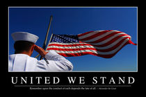 United We Stand Motivational Poster by Stocktrek Images