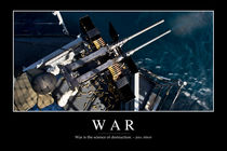 War Motivational Poster von Stocktrek Images