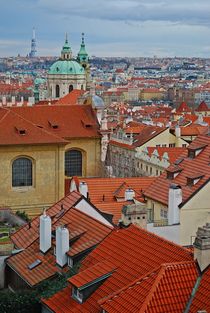 Dächer von Prag... 2 von loewenherz-artwork