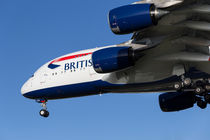 British Airways Airbus A380 von David Pyatt