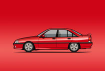 Opel Omage A, Vauxhall Carlton 3000 Gsi 24V by monkeycrisisonmars