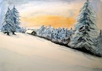 Winterlandschaft by Barbara Katzenschlager