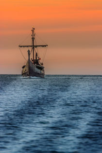 Wickinger Schiff in der Ostsee Usedom by Dennis Stracke