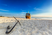 Auf dem Trockenen am Strand von Usedom Ostsee by Dennis Stracke