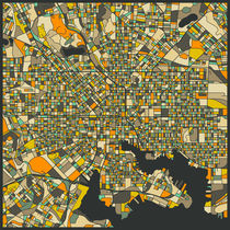 BALTIMORE MAP by jazzberryblue