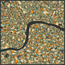 LONDON MAP 2 von jazzberryblue