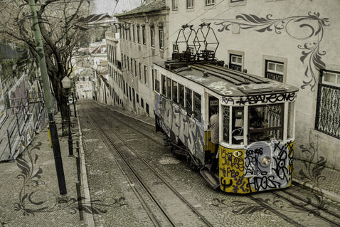Lisbon-funicular