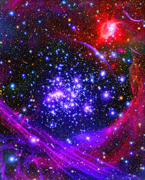 The Arches star cluster. von Stocktrek Images