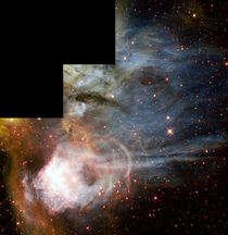 A nebula known as N44C. von Stocktrek Images