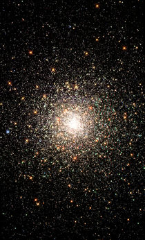 Globular star cluster NGC 6093. by Stocktrek Images