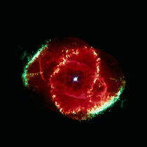 Cats Eye Nebula by Stocktrek Images
