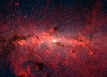 The center of the Milky Way Galaxy. by Stocktrek Images