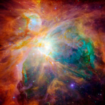 The Orion Nebula.  by Stocktrek Images