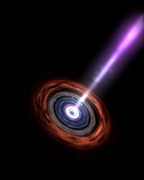 Gamma Rays in Galactic Nuclei von Stocktrek Images