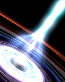 Gamma Rays in Galactic Nuclei von Stocktrek Images