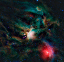 The Rho Ophiuchi cloud complex. von Stocktrek Images