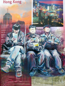 'Hong Kong - where East meets West' by Renée König