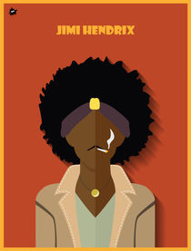 Jimi Hendrix von Diretório  do Design