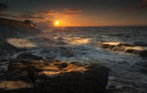 Porthcawl sunrise von Leighton Collins