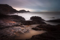 Mumbles lighthouse and Bracelet Bay by Leighton Collins
