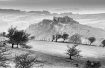 Winter at Carreg Cennen Castle by Leighton Collins