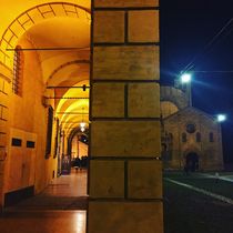 Piazza Santo Stefano by night by Azzurra Di Pietro