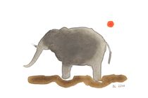 Elefant von Doris Lasar