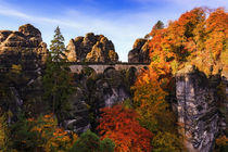 Die Bastei im Herbstgewand by moqui