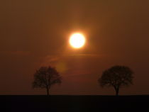Sonnenuntergang bei Thomasburg by Simone Marsig