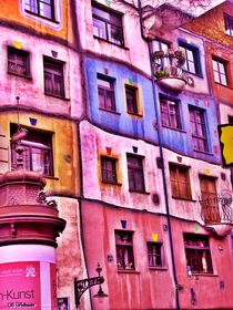 ~Hundertwasser House~ by Sandra  Vollmann