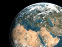 Global view of Earth. von Stocktrek Images
