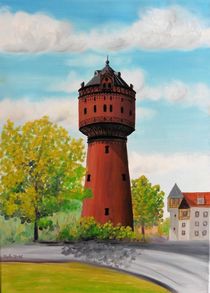 Wasserturm Torgau von Barbara Kaiser